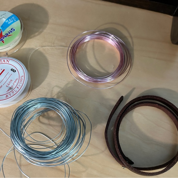 jewelry wires and strings 
most are gently/barely used
for jewelry and such - Picture 3 of 9